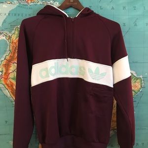 Adidas zipper sweatshirt